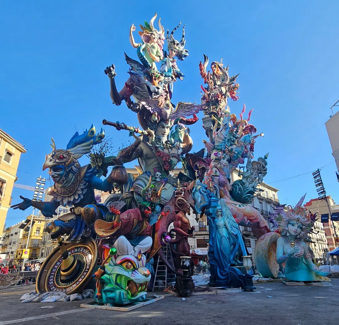 Falla Convento Jerusalén – Matemático Marzal, Valencia