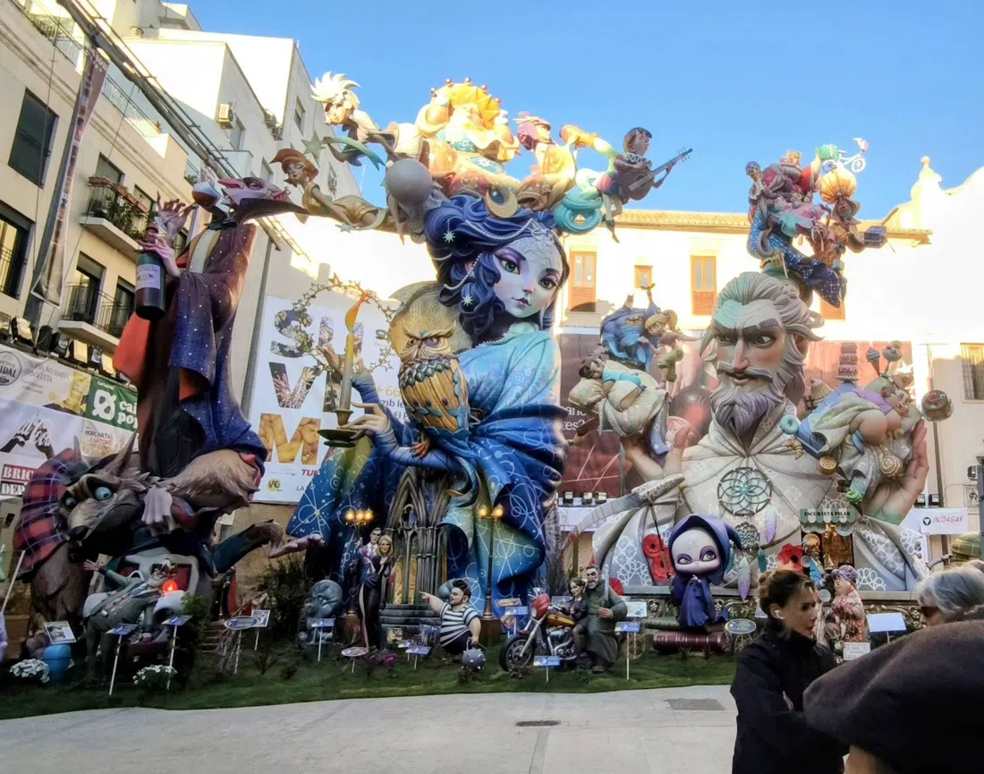 Falla Na Jordana, Valencia