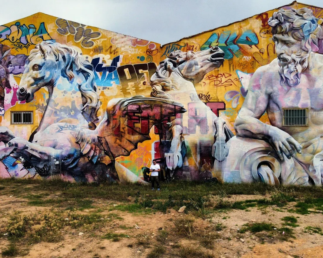 PichiAvo monumental murals, Valencia